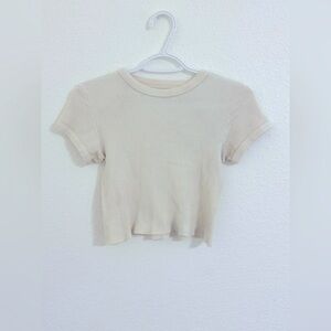 Brandy Melville waffle top